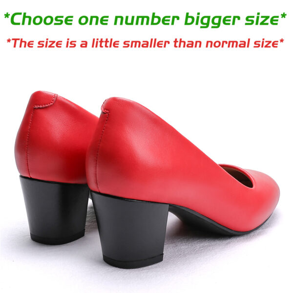 3 YUMI SoftFlex Comfy Professional Heels – 5.5 cm, Soft Cushion & Blood Flow Stimulation insole