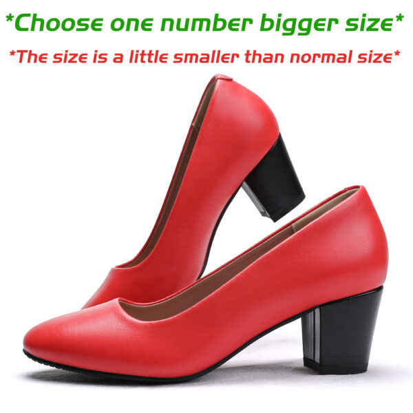 4 YUMI SoftFlex Comfy Professional Heels – 5.5 cm, Soft Cushion & Blood Flow Stimulation insole