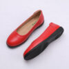 466A5200 Yumi AirEase Ballet flats women soft leather shoes (Scarlet Red)