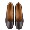 3 Yumi AirEase Ballet flats women soft leather shoes (Brown)
