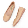 466A6387 Yumi AirEase Ballet flats women soft leather shoes (Cosmic Latte Beige)