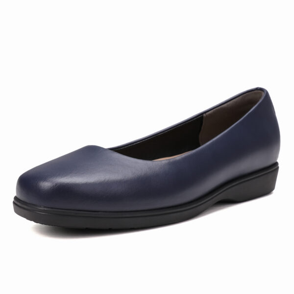 466A9174 Softcrewshoes Orthopedic 2.0 Evolution, cabin Shoes with Memory Cloud foam Cushion Comfy- (Navy Blue )