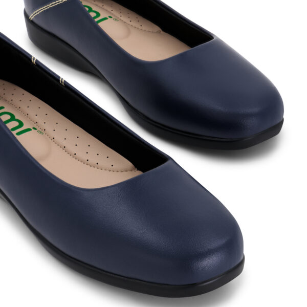 Yumi 2_7 (1) Yumi Orthopedic cabin Shoes with Memory Cloud foam Cushion Comfy- Navy Blue