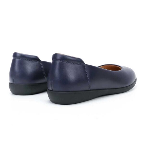 1546108ac4a9529aab0495fddcebdd3d Yumi AirEase Ballet flats women soft leather shoes Navy Blue (New)