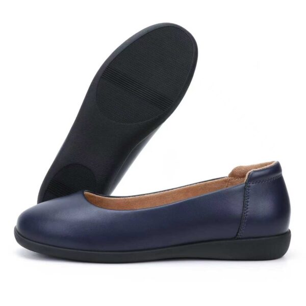 c656b9ace86a18e23b010989a1281c2f Yumi AirEase Ballet flats women soft leather shoes Navy Blue (New)