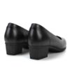 4 yumi Serena Women's Pointed Toe Pumps – Soft Cushioned Comfort & Elegant 4 cm Heels (black )