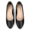5 yumi Serena Women's Pointed Toe Pumps – Soft Cushioned Comfort & Elegant 4 cm Heels (black )